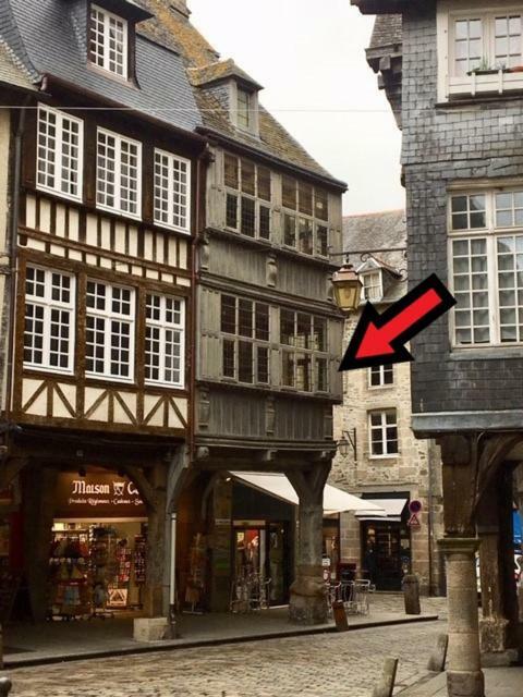 Appartement de charme classé 4 étoiles coeur historique de Dinan Exterior foto